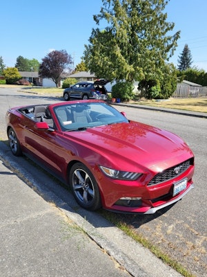 2015 Mustang Convertible